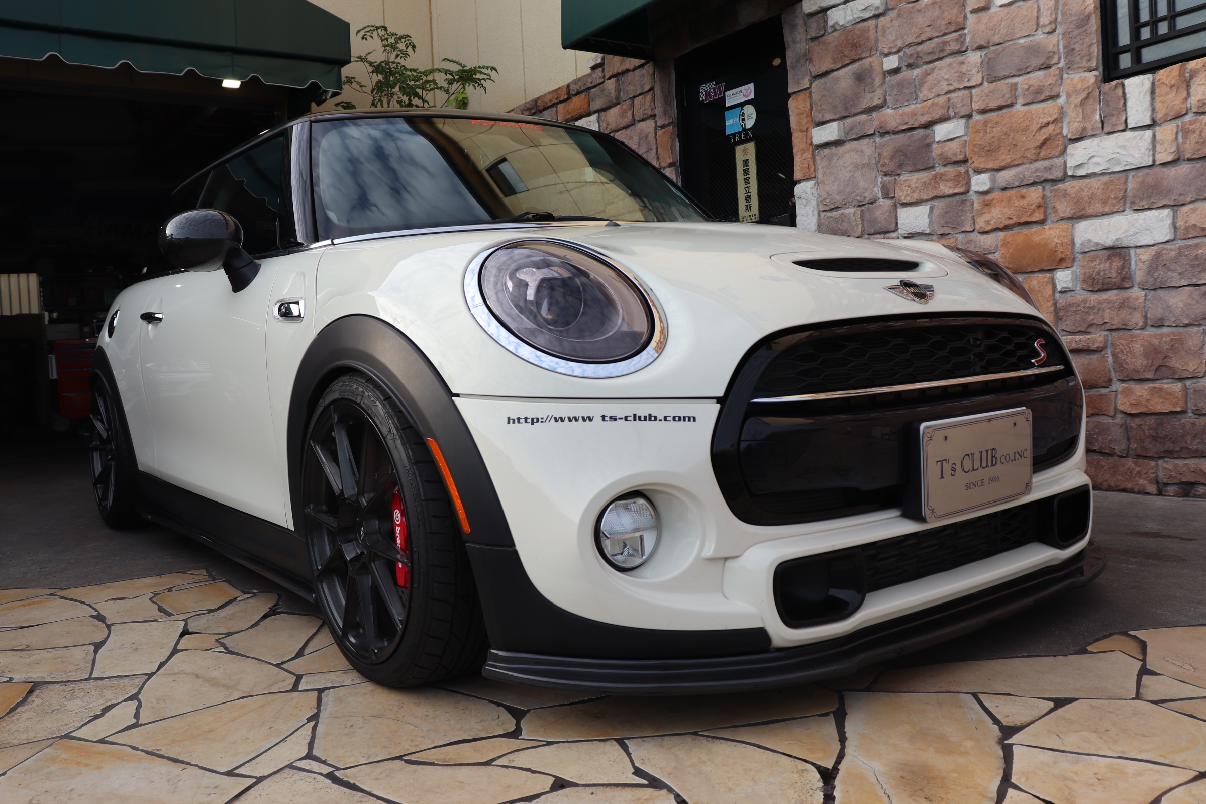 R'S RACING MINI F56/F55(クーパーＳ)用 フロントリップスポイラー