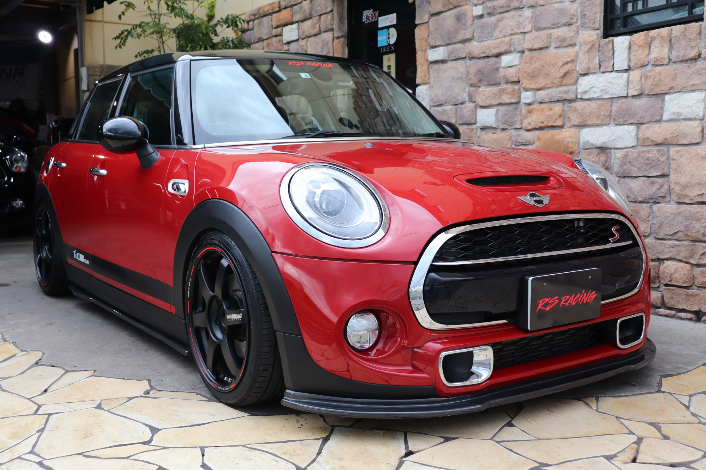 R'S RACING MINI F56/F55(クーパーＳ)用 フロントリップスポイラー